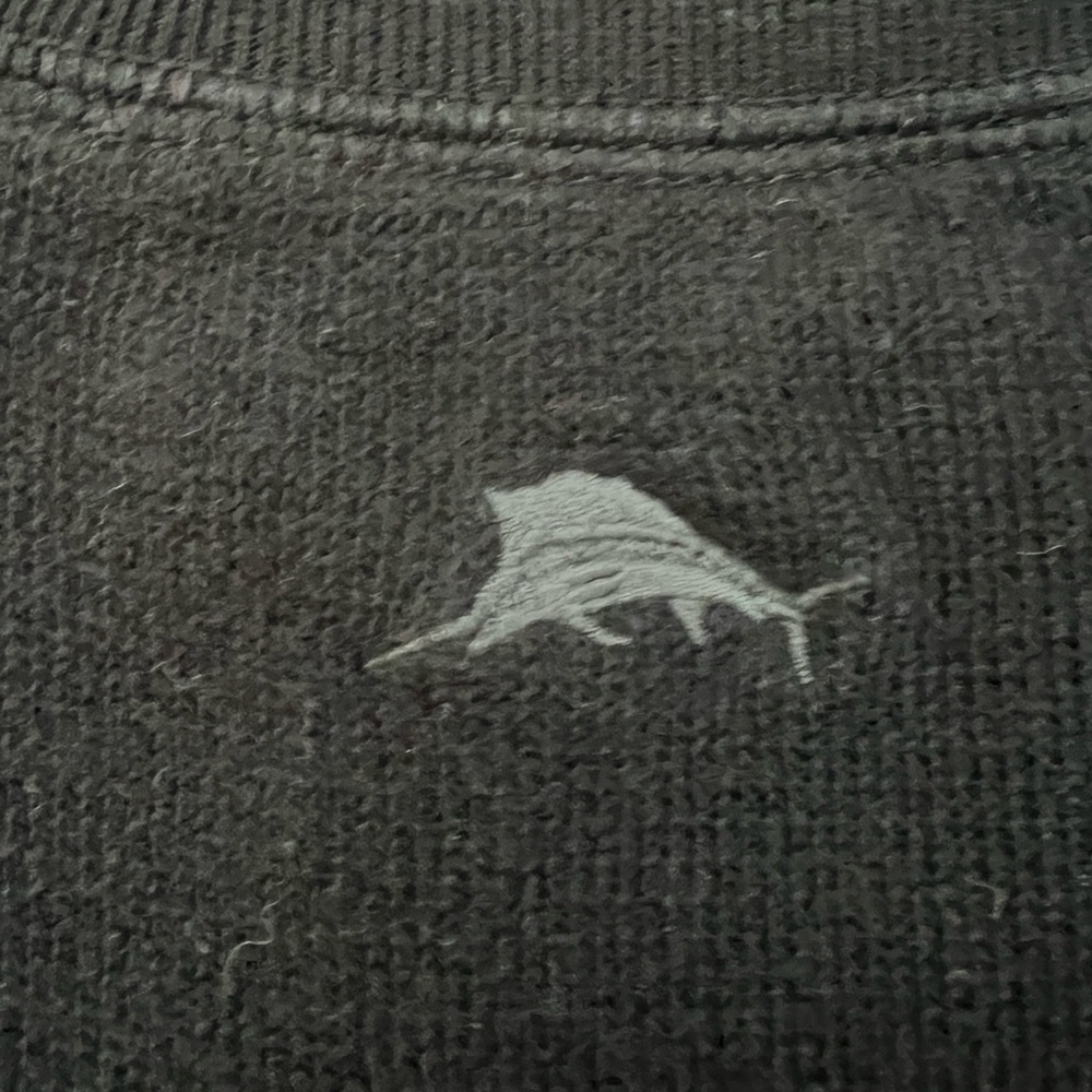 Tommy Bahama Men’s Reversible Half-Zip | size Large - Picture 3 of 5